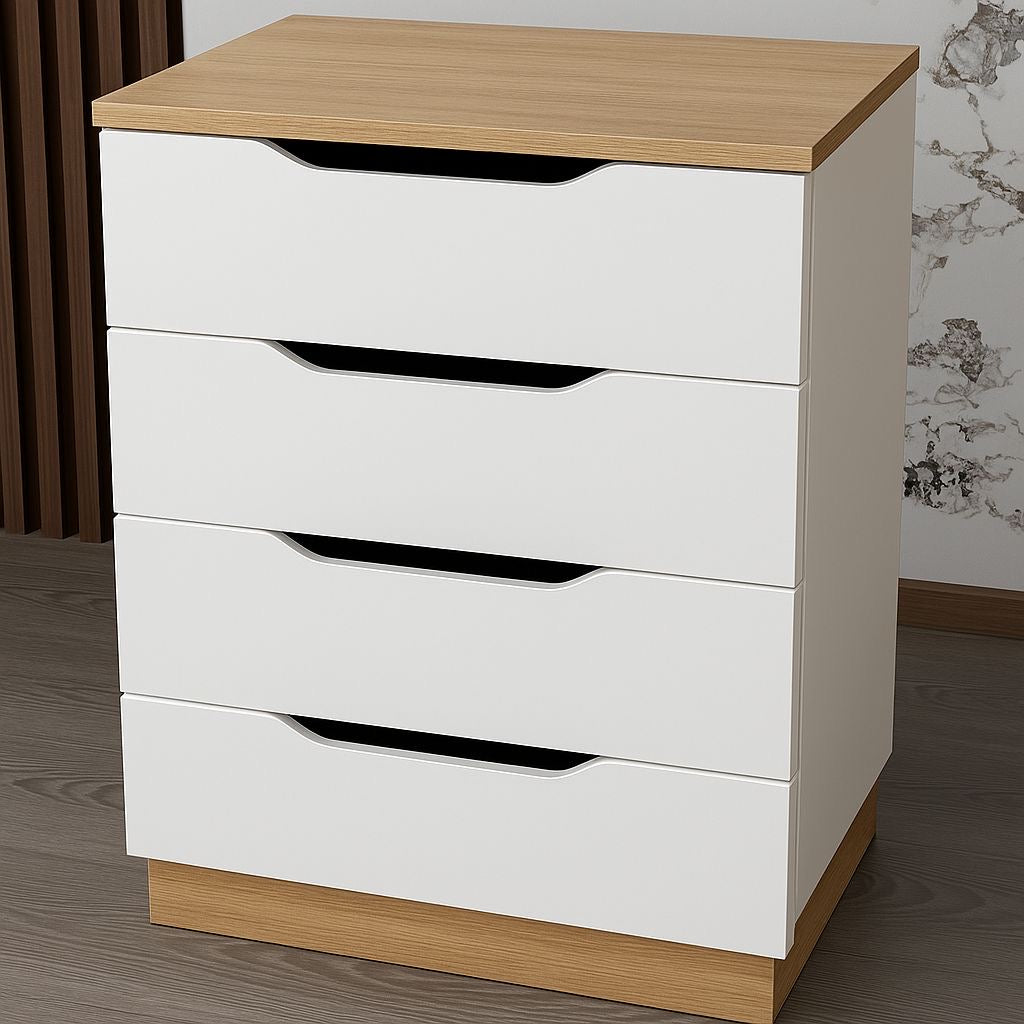 🛏️✨ Mesita de Noche Moderna 4 Gavetas ✨🛏️ (Cod. 80075) 80x30cm
💰RD$2,495 (C/U)