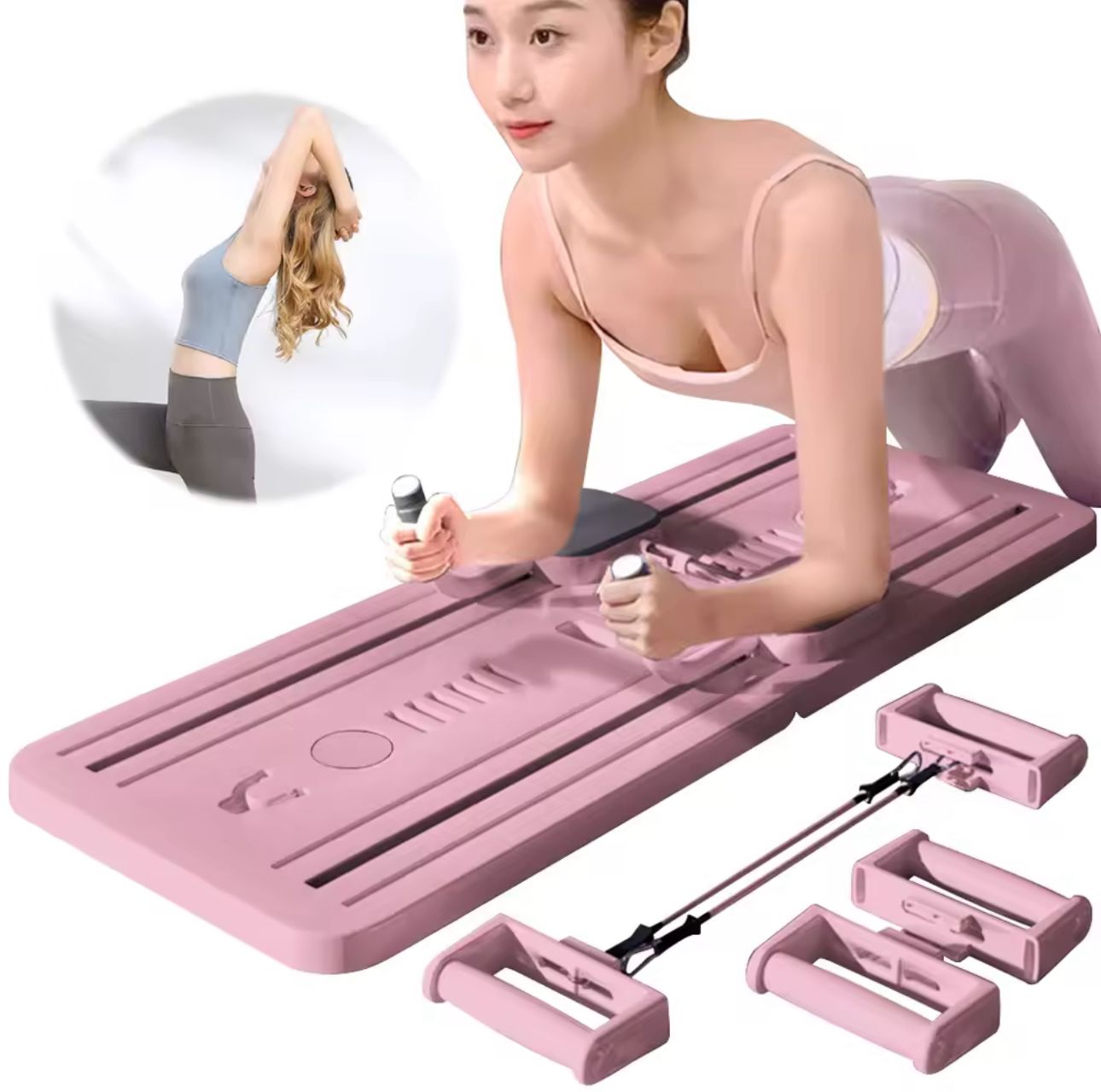 📦 Tabla Fitness Multifuncional Plegable 🏋️♀️💥
(Cód. FIT-900)