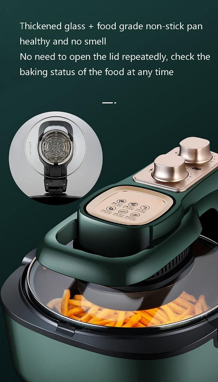 Freidora de Aire 6 Litros Manual (Cod. DH-308)