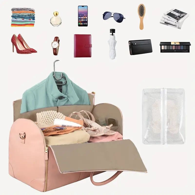 👜✨ Bolso de Viaje Convertible 2 en 1 – Maleta & Porta Trajes ✨👜
(Cod. 8821)