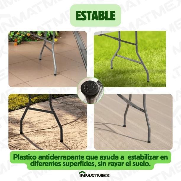 Mesa Pegable
1.8 M 💰RD$3,100
Tablón para Jardín, Picnic, Oficina.
Mesa Plegable Tipo Portafolio Ideal para Patio Jardin Campismo - Alta Calidad Resistente Largo Plástico Portátil - mesas Plegables de plastico