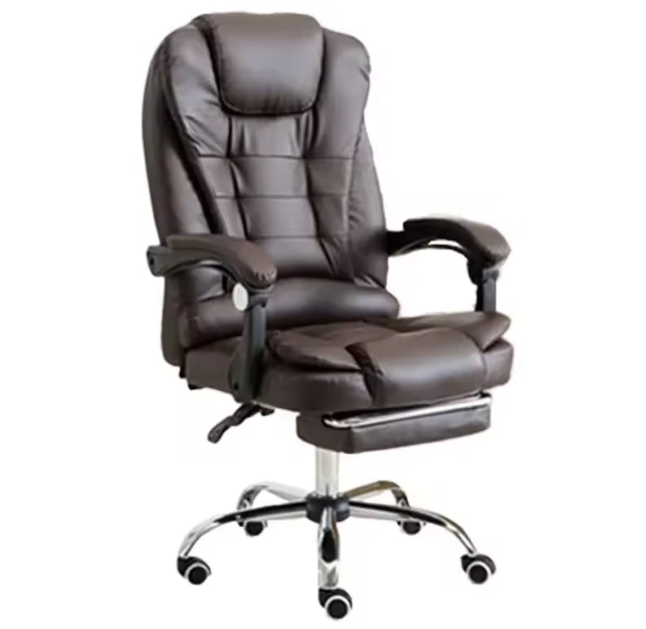Silla Ejecutiva Con Masajeador y Reposa Pies
