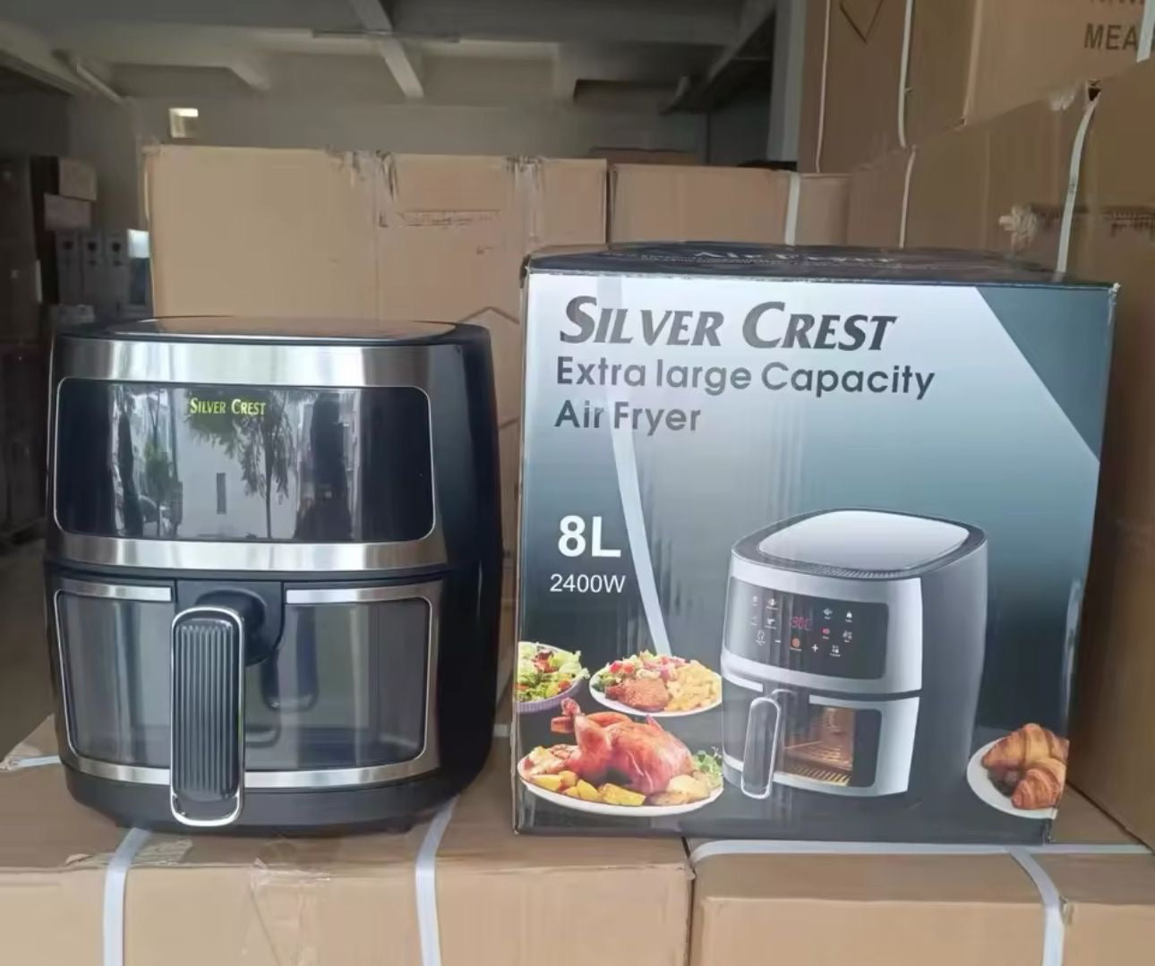 🍟✨ Freidora de Aire Digital (8 Litros) de Alta Capacidad ✨🍟 (Cod.S19)