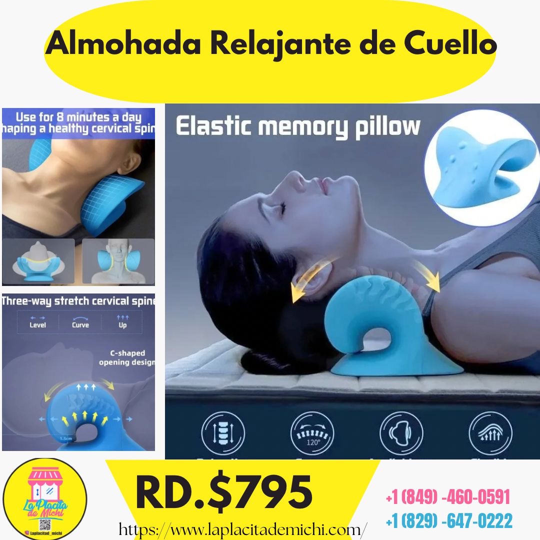 Almohada Relajante de Cuello