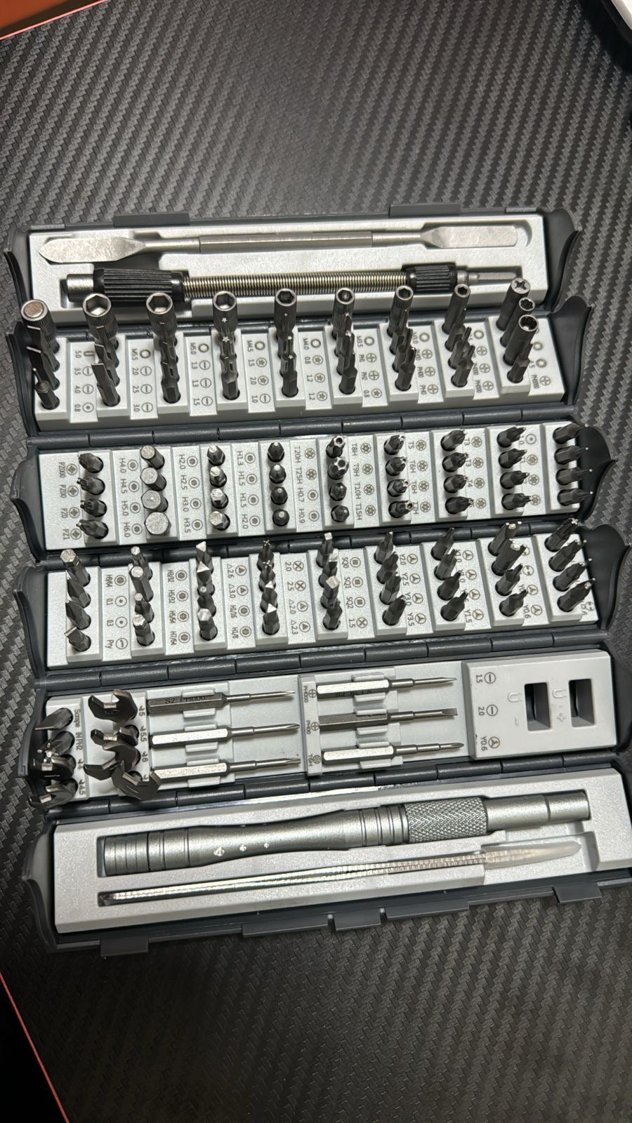 Mini Kit de Herramientas de Reparación (128 en 1)