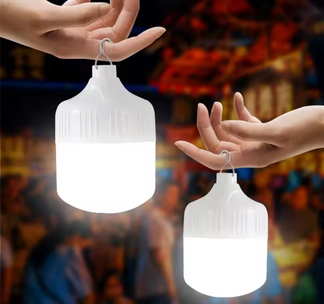 💡 Bombilla LED Recargable – ¡Luz en cualquier lugar! (Cod.033) (40w)