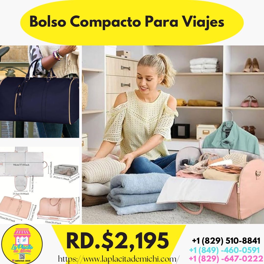 Bolso Compacto Para Viajes