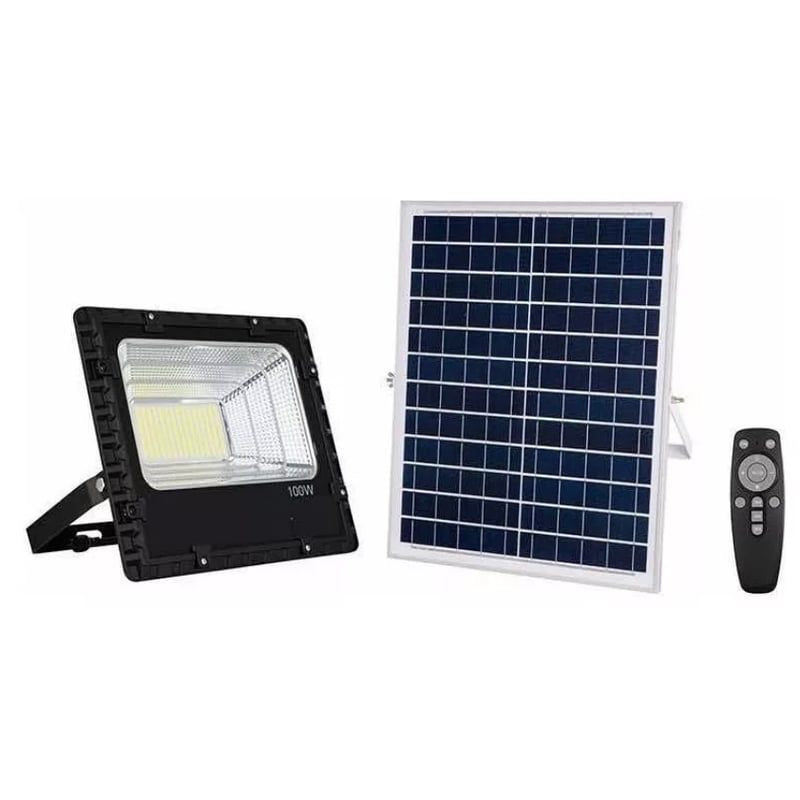 Reflector Con Panel Solar 100W (Cod. 7201)