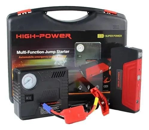 🚗⚡ JUMPER DE BATERÍA PORTÁTIL + COMPRESOR DE AIRE – TU SEGURO EN LA CALLE ⚡🚗
(Cod. SB-01)
💰 RD$3,495