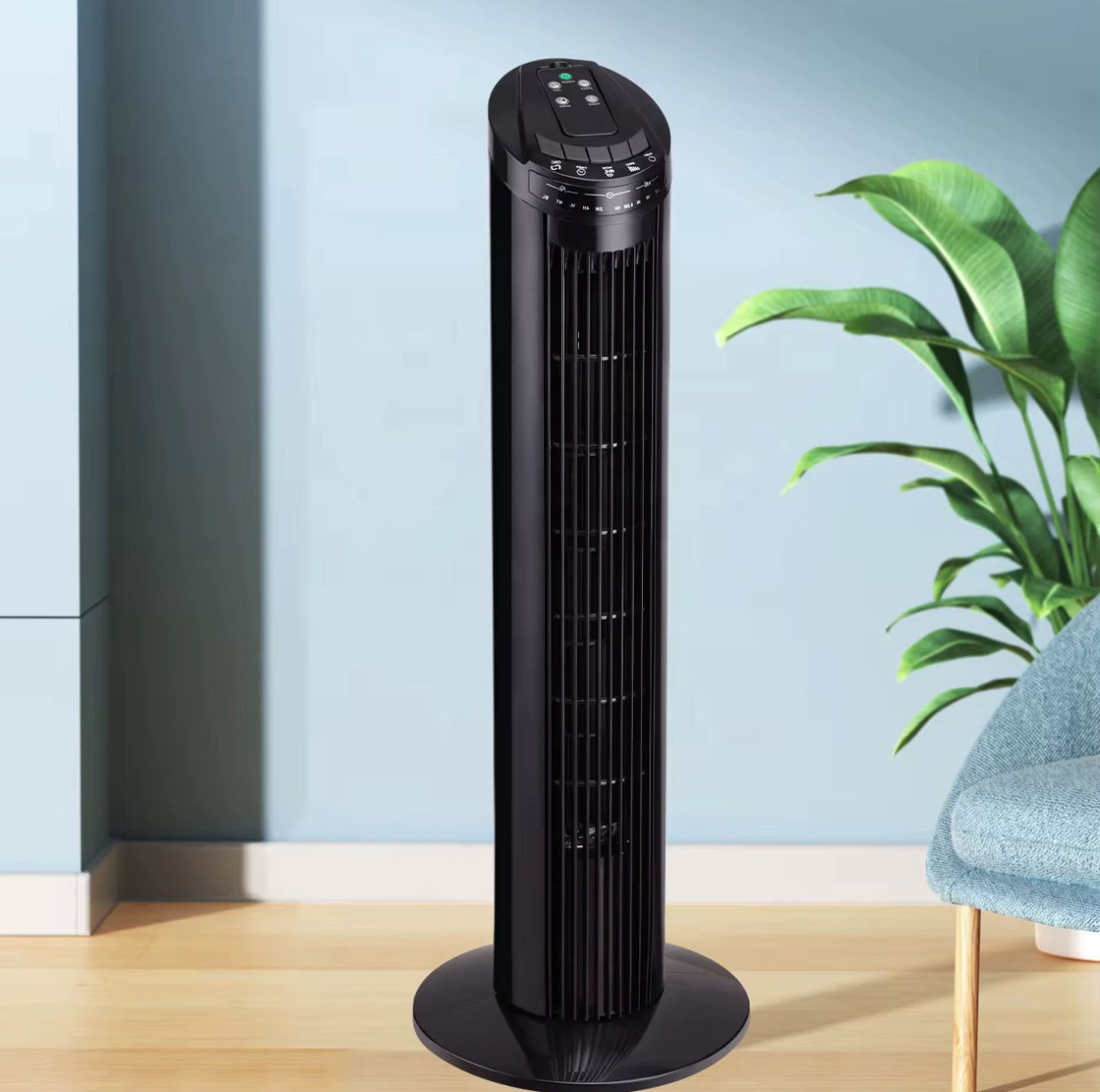 🔥 ¡Refresca tu espacio con estilo! 🔥
🌀 Ventilador de Torre de 29” con Control Remoto (Cod.