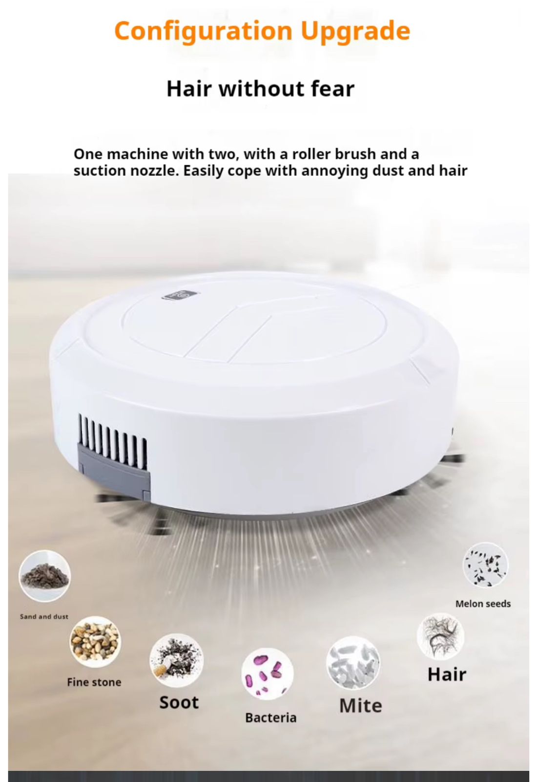 Aspiradora Robot Recargable (XM669)