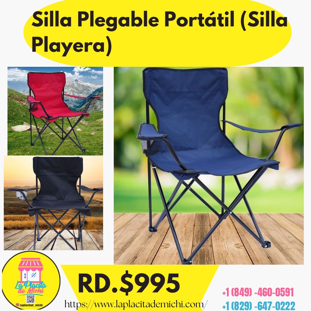 Silla Plegable Portátil (Silla Playera)