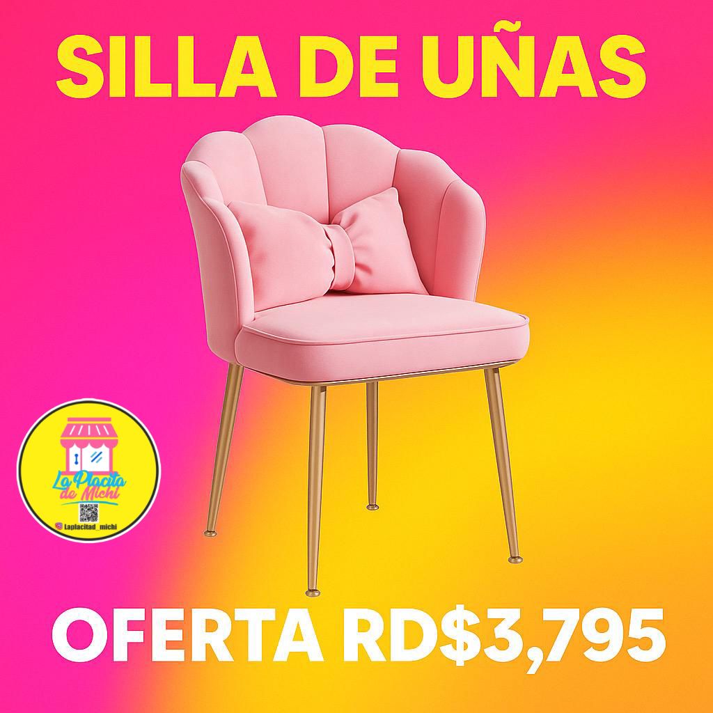 💅✨ Silla de Uñas Profesional ✨💺
Elegancia + confort para tu salón 💖 (Cod.16-2)