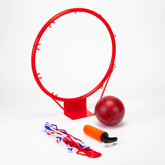 Aro de Metal + Pelota de Baloncesto con malla +3a (Cod.B113824)