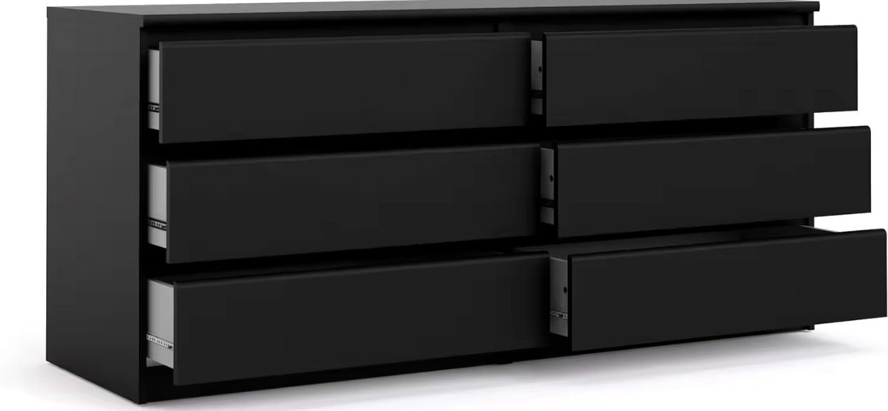 🧺 Armario de Almacenamiento con 6 Cajones Color Negro – Organización Práctica. (Cod. 80025-3)