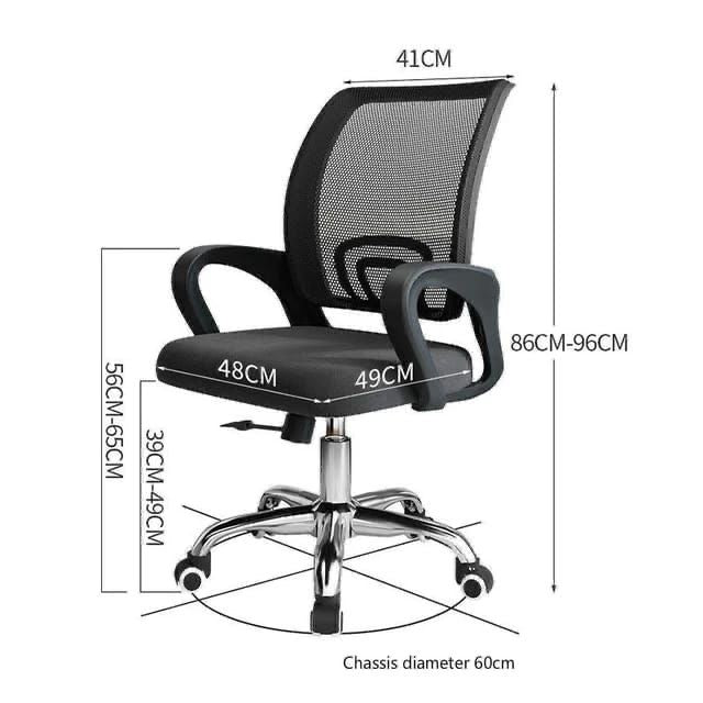 🪑 Silla Giratoria de Oficina – Modelo Ergonómico con Estilo Moderno
📦 Código: 9050