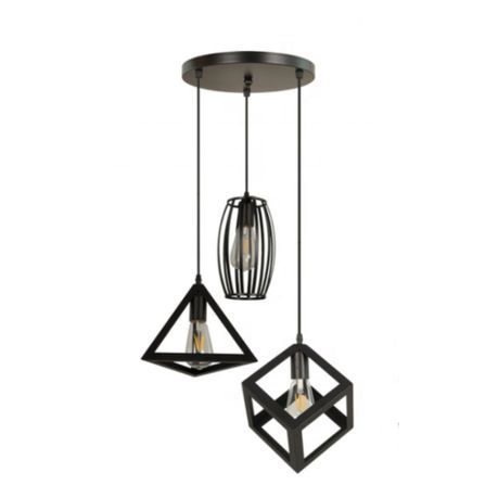 đź’ˇ Lámpara de Techo Decorativa (TrĂo de Jaula) (Cod.2183-3)
đź’° RD$1,495