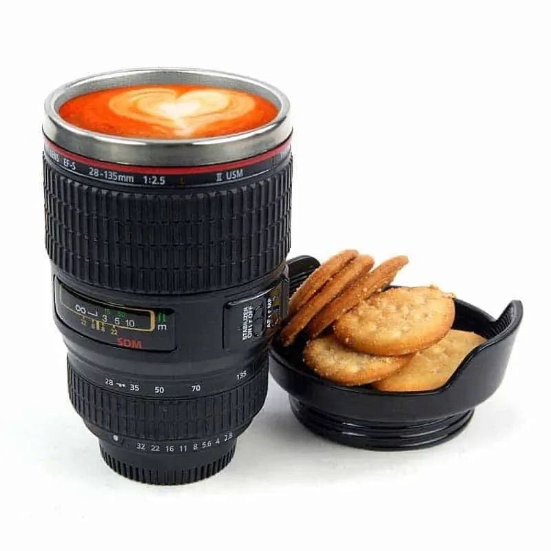 📸☕ Taza Térmica en Forma de Lente Fotográfico 24-105mm ☕📸
¡El regalo perfecto para amantes del café y la fotografía!
💰 RD$495