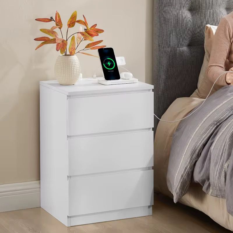🛏️ Mesita de Noche de Madera Blanca – Elegancia y Funcionalidad en Cada Rincón
(Cod.283275)