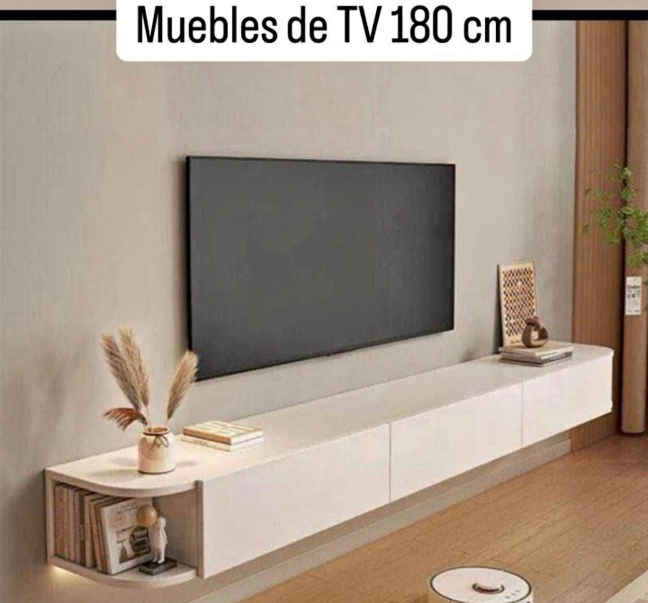 📺✨ MUEBLE DE TV FLOTANTE 180 CM – DISEÑO MODERNO QUE TRANSFORMA TU SALA ✨📺
🆔 Cod. 250103
💰 RD$4,995