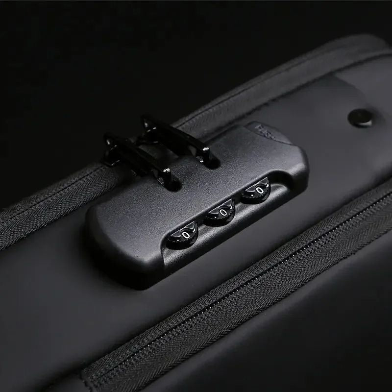 Bolso Cruzado de Hombre Impermeable y Candado de Seguridad
(Cod.M-35)
