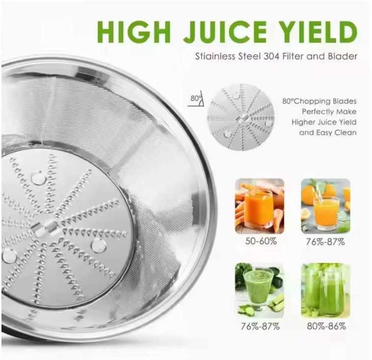 🍊 Extractor de Jugos Automático – (Cod.BV-290) ¡Lleva tu juguería a otro nivel! (800w)