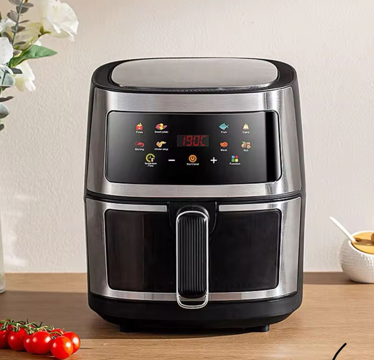 🍟✨ Freidora de Aire Digital (8 Litros) de Alta Capacidad ✨🍟 (Cod.S19)