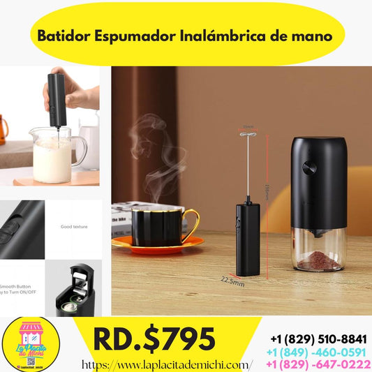 Batidor Espumador Inalámbrica de mano