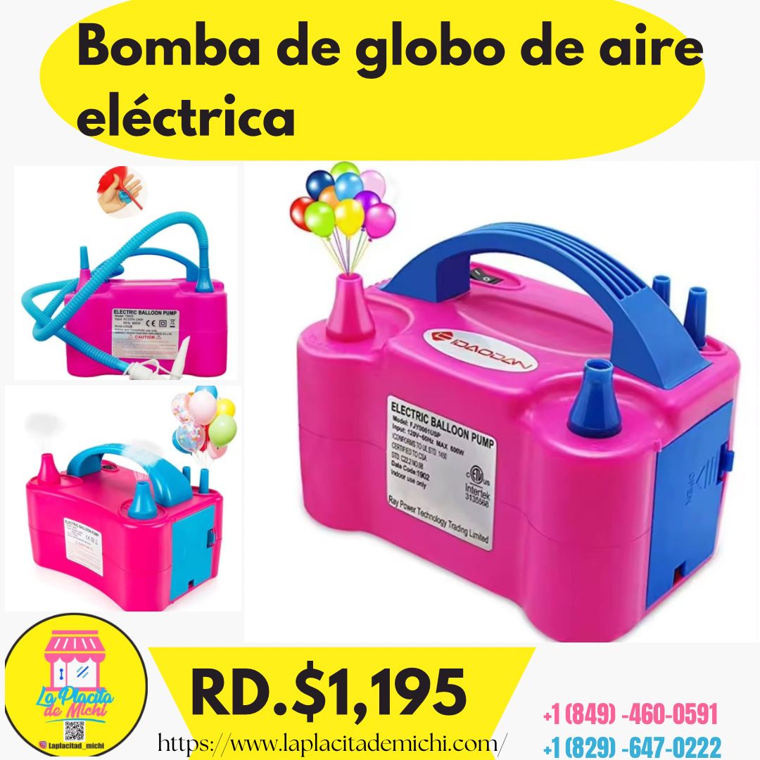 Bomba de globo de aire eléctrica