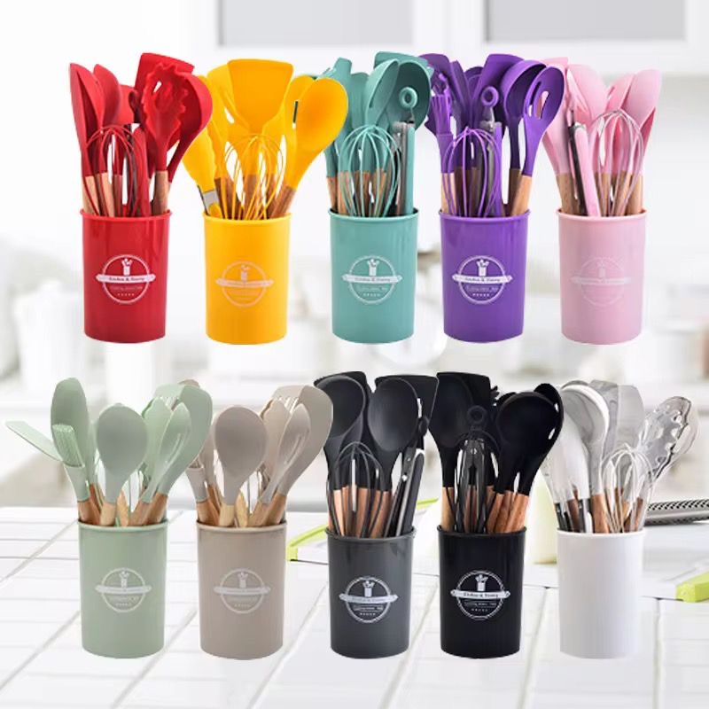 🍳 Juego de 12 Utensilios de Cocina Antiadherentes (Cod.008)