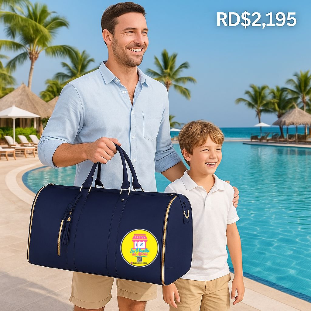 👜✨ Bolso de Viaje Convertible 2 en 1 – Maleta & Porta Trajes ✨👜
(Cod. 8821)
