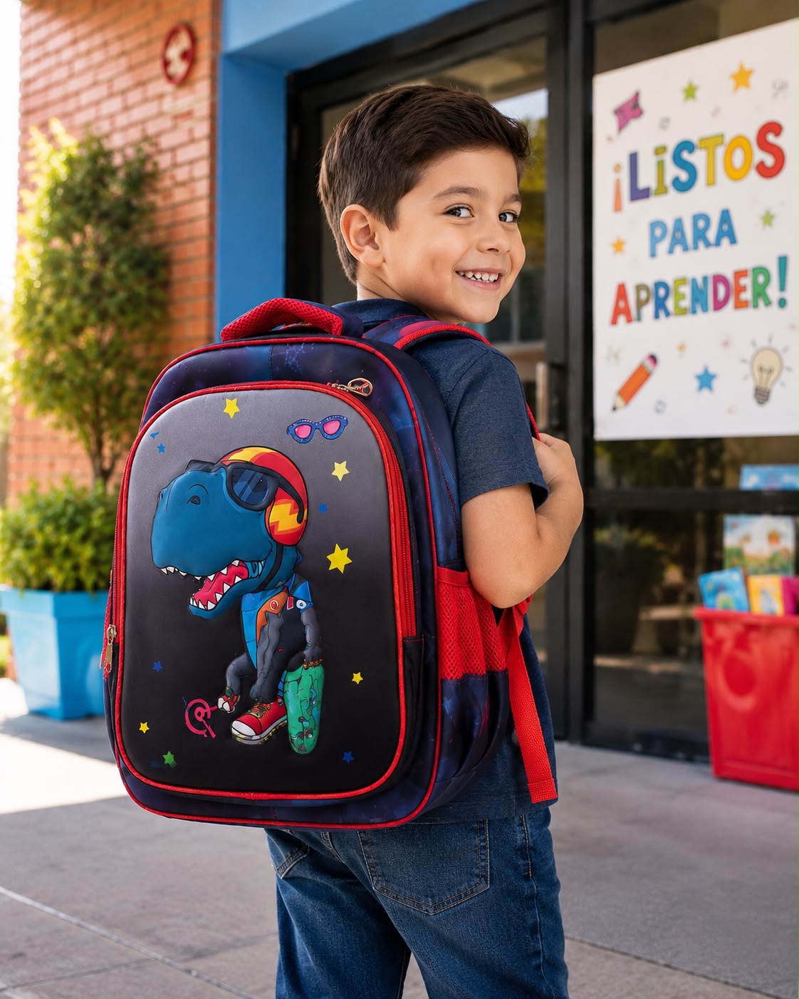 🦖🎒 SET DE MOCHILA ESCOLAR 3 PIEZAS 3D – ¡LA VUELTA A CLASES MÁS DIVERTIDA! 🎒🦖

💰 RD$1,995