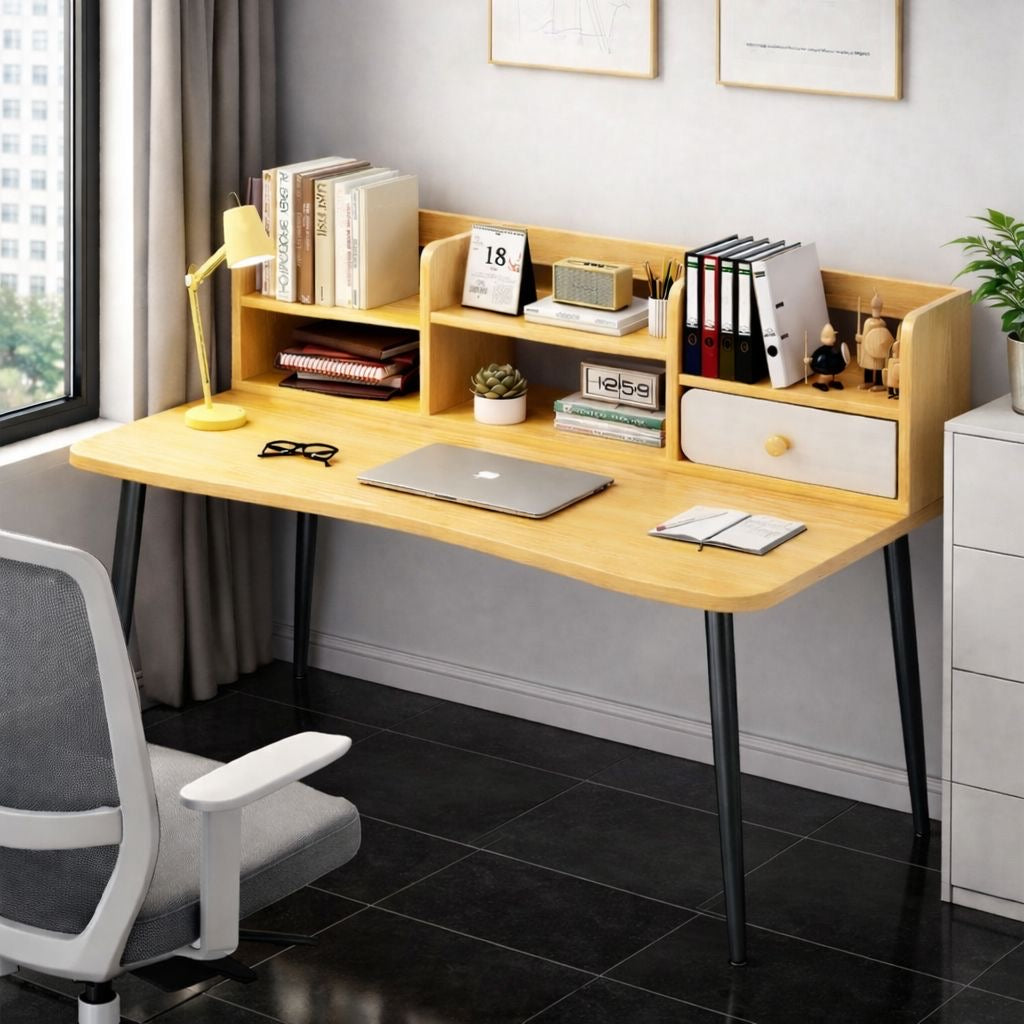 Mesa Escritorio con Estantes Integrados
(cod. 932)

💰RD$2,950