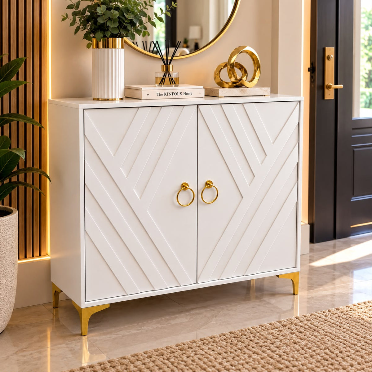 🤍✨ CREDENZA DECORATIVA PREMIUM – ELEGANCIA, ORGANIZACIÓN Y LUJO PARA TU HOGAR ✨🏡 

🆔(Cod. 043)

📏 MEDIDAS DEL GABINETE:
📐 Alto: 80 cm
📐 Ancho: 75 cm
📐 Profundidad: 35.5 cm

💰RD$7,995 

- Material Hidrofugo (ARMADA)