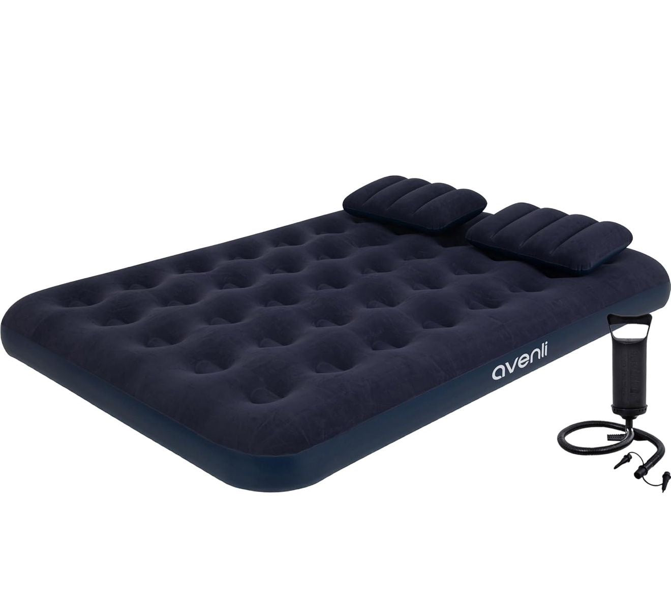 Colchón Inflable Doble con Bomba de Aire  (Cod.01-Avenli)