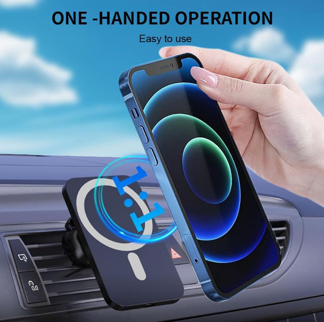 ⚡📱 ¡Cárgalo sin cables y con estilo!

🚗✨ Soporte Magnético Inalámbrico 15W
💰RD$1,495