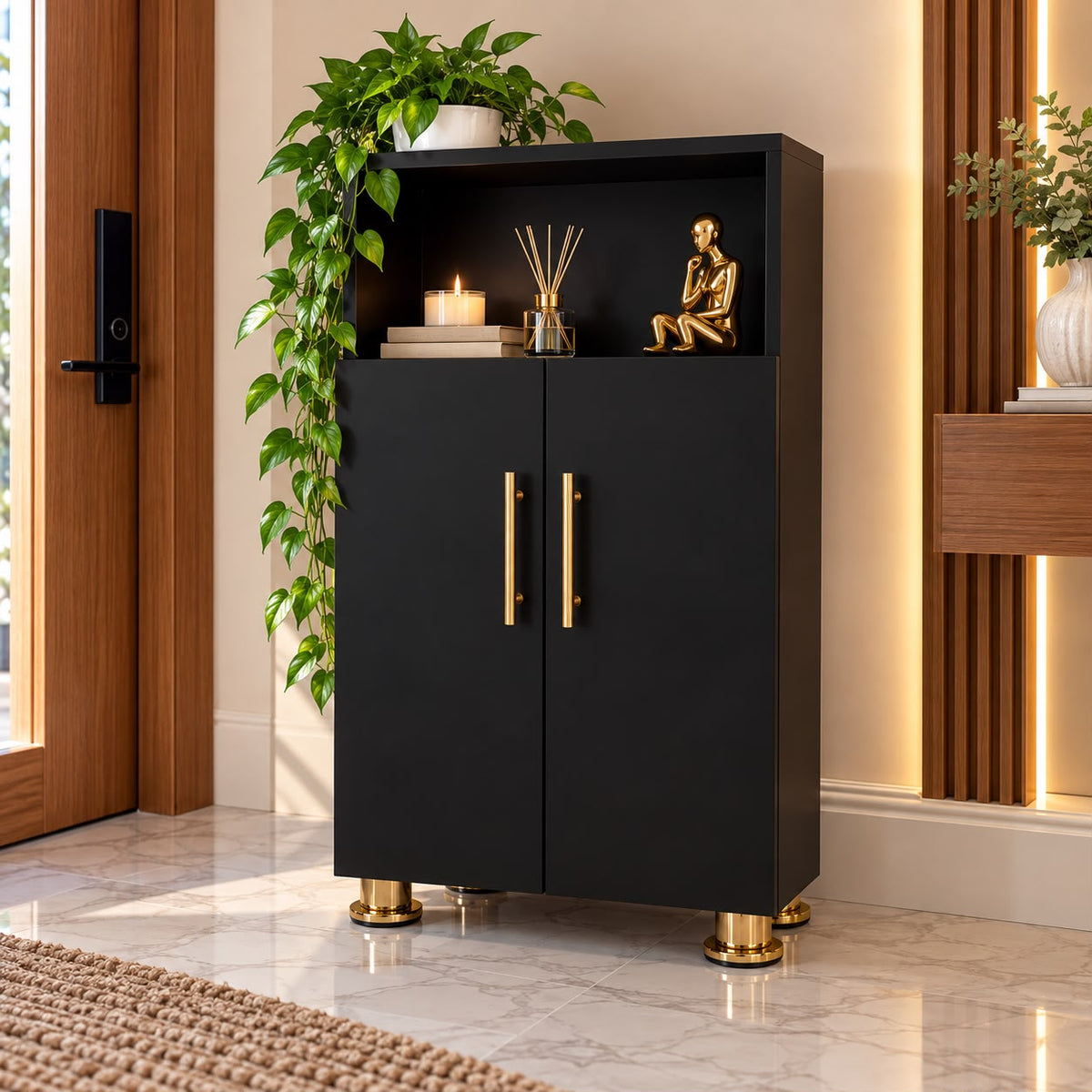 ✨🗄️ CAFETERA GABINETE ORGANIZADOR MULTIFUNCIONAL – COMPACTO, MODERNO Y ELEGANTE 🗄️✨(Cod. 002 NEGRO ) 

💰RD$4,495 

📐 85 × 38 × 30 cm (Alto × Ancho × Profundidad)

- Material: HIDROFUGO (Producto Armado)