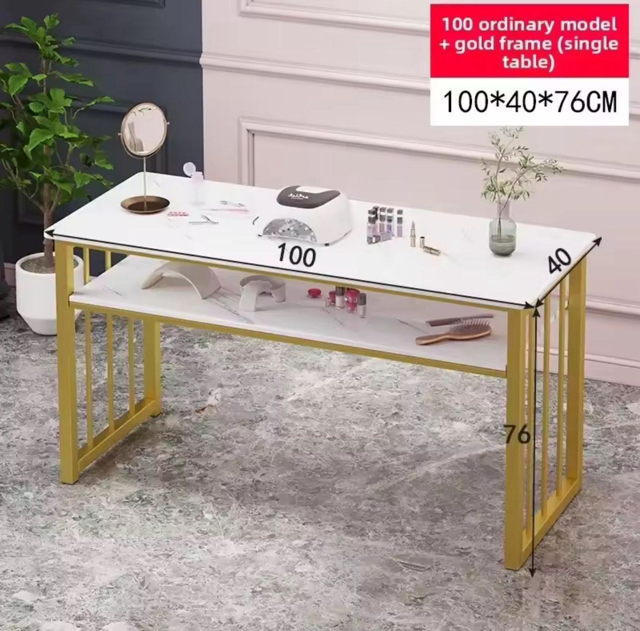 💅 MESA PROFESIONAL DE UÑAS PARA MANICURA – ACABADO MÁRMOL JAPONÉS
🆔 Cod. 290001

💰 RD$3,995

Medidas: 100*40*76