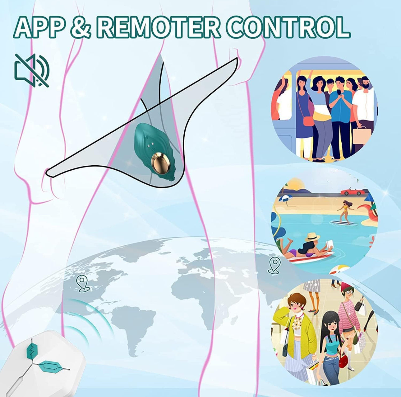 Masturbador Femenino de Ropa Interior (Cod.Du-50)