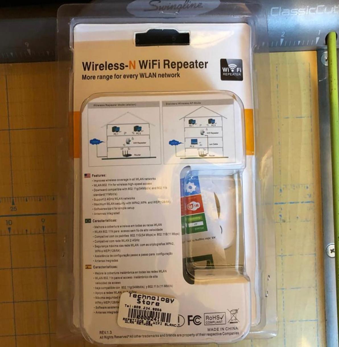 📶🚀 ¡Más señal, más velocidad, cero zonas muertas! 🚀📶

Repetidor Wifi 
💰RD$995