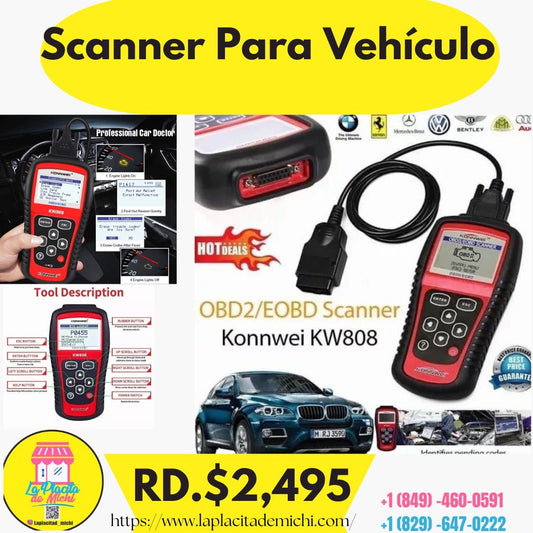 Scanner Para Vehículo
