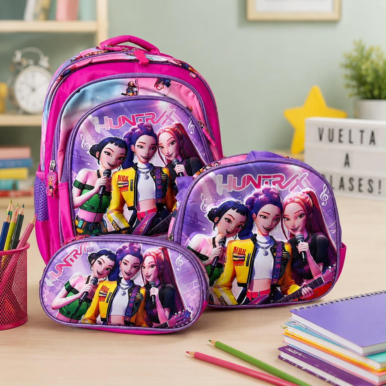 🎀🎒 SET DE MOCHILA ESCOLAR 3 PIEZAS – ¡LISTA PARA BRILLAR EN ESTE NUEVO AÑO ESCOLAR! ✨📚

💰 RD$1,995