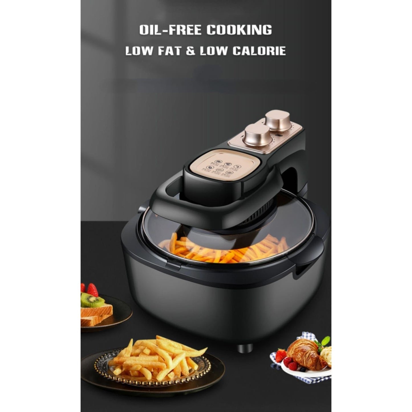 🔥 Freidora de Aire de 6 Litros – Potente, Compacta y Súper Eficiente (Cod. DH-308)
💰RD$3,995
👉 Ahora RD$2,495