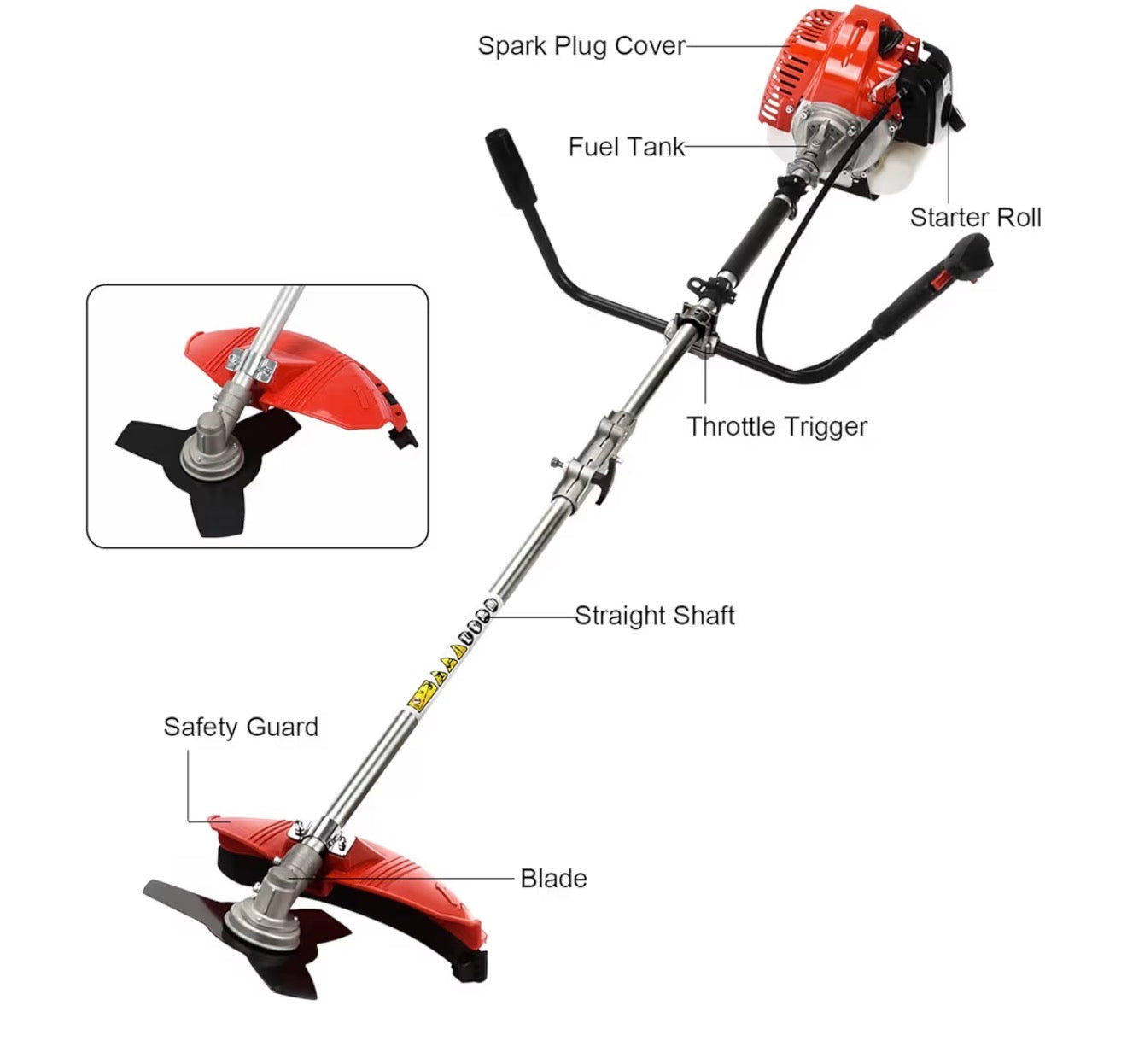 🔥🌿 Corta Césped de 5 Pies A GASOLINA (31cc) (4T ) – POTENCIA QUE ARRASA 🌿🔥 (Cod.800-88506) 

💰RD$5,995