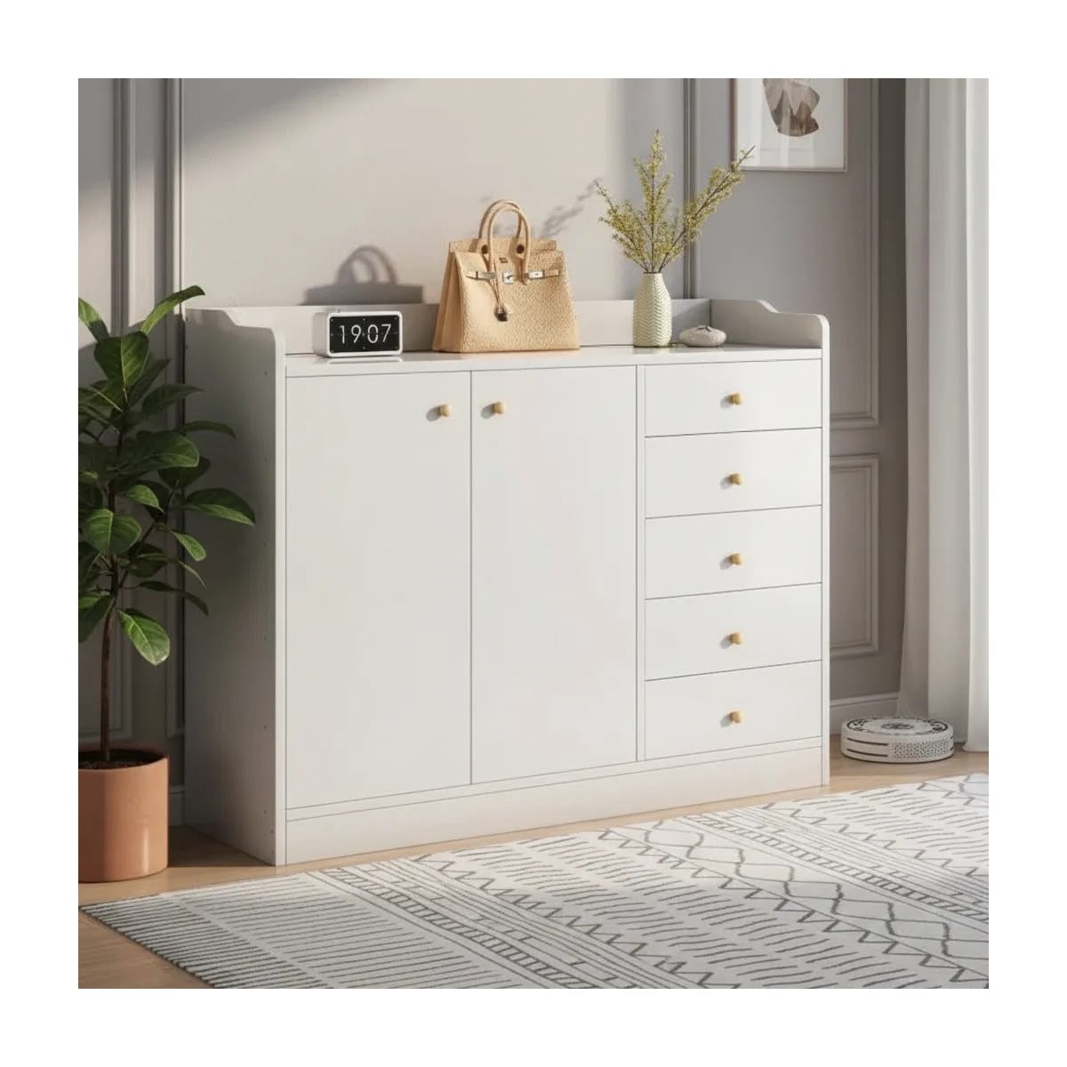 🤍 GABINETE ORGANIZADOR MULTIFUNCIONAL – AMPLIO, MODERNO Y ELEGANTE (Cod. M04)

💰RD$3,995 

📏 Medidas:
↔️ Ancho: 90 cm
↕️ Alto: 85 cm
📐 Profundidad: 34 cm