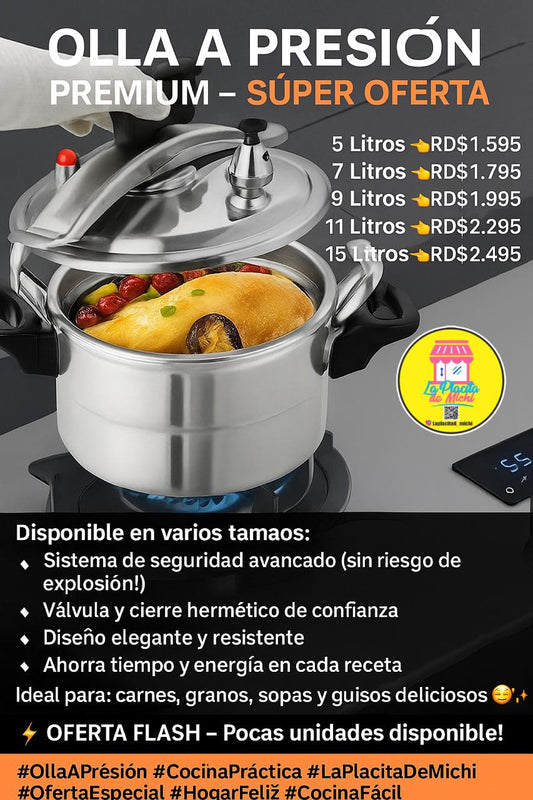 Olla a Presión Premium 15 Litros