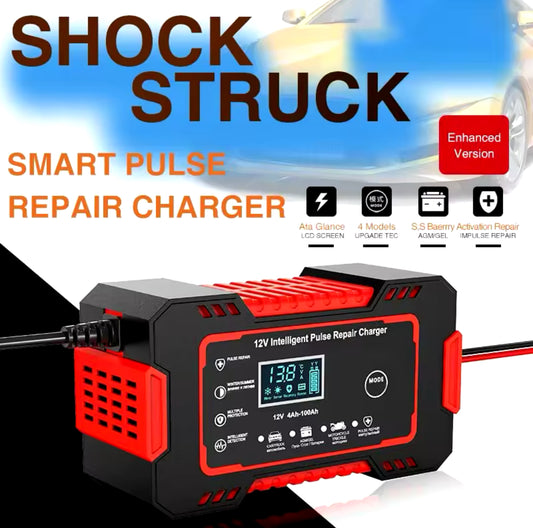 Cargador de Batería Eléctrico 12V no