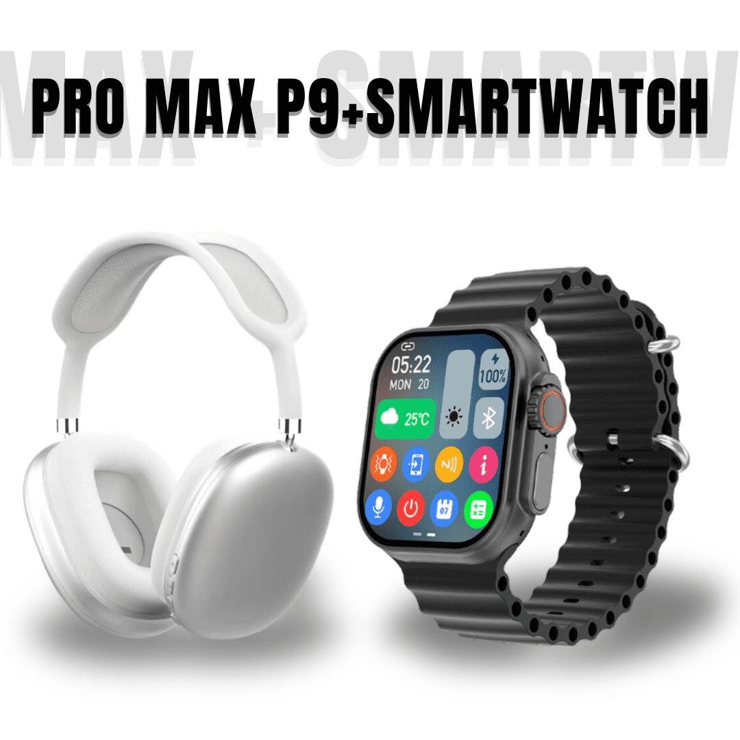 Reloj + 7 Correas Diferentes + Audífonos 🎧 P9 Ultra 2