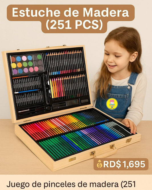 Estuche de Madera (251 PCS)