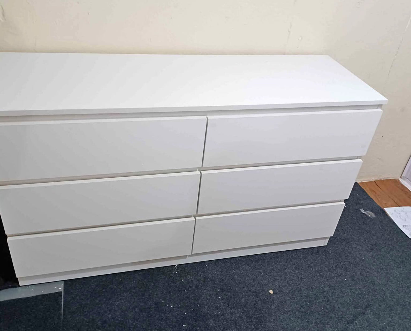 🧺 Armario de Almacenamiento con 6 Cajones Color Blanco  – Organización Práctica. (Cod. 80025-1)